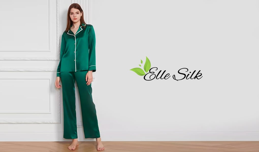 silk pajamas