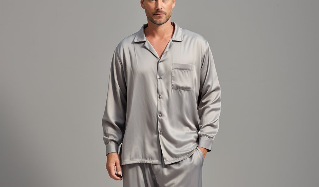 silk pajamas