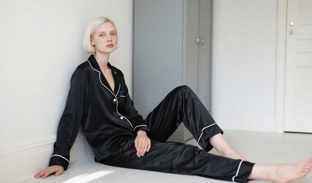 silk pants collection