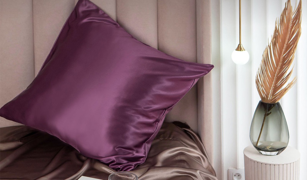 self design silk pillowcases