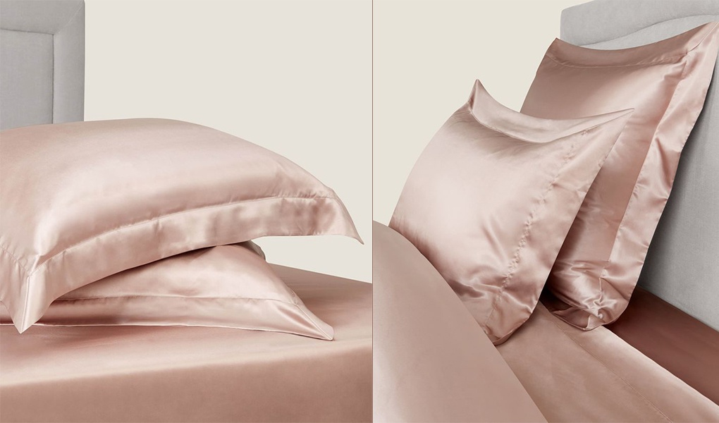 silk pillow shams