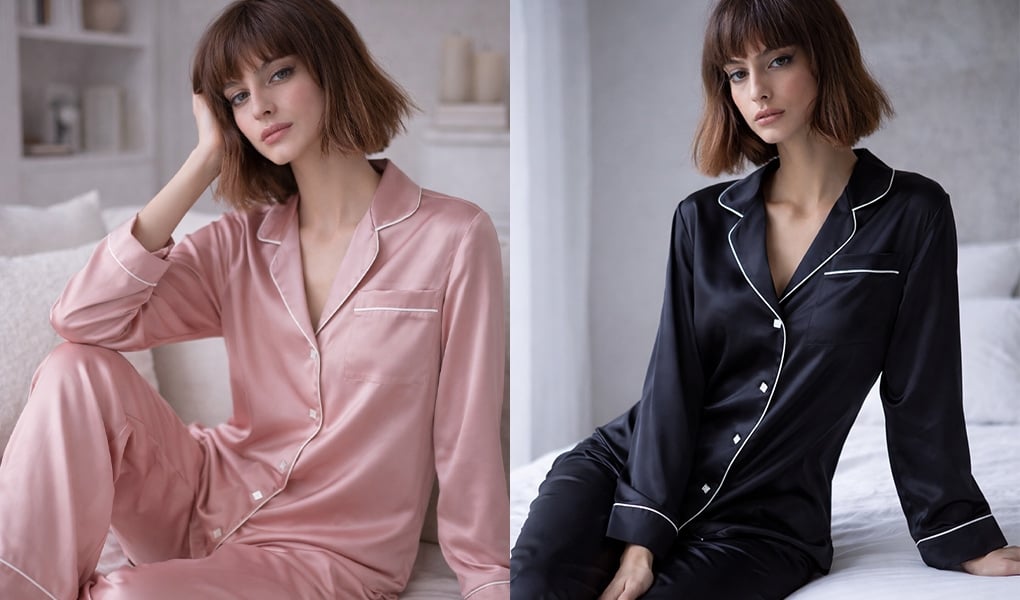silk pyjama