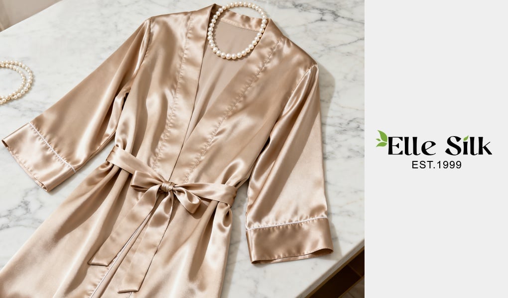 silk robe length