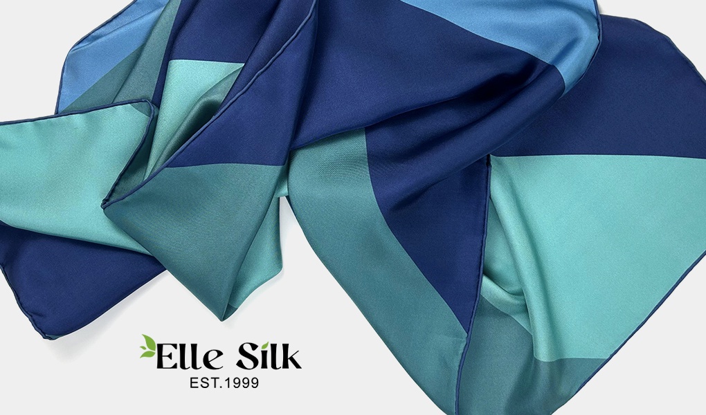 custom silk scarf