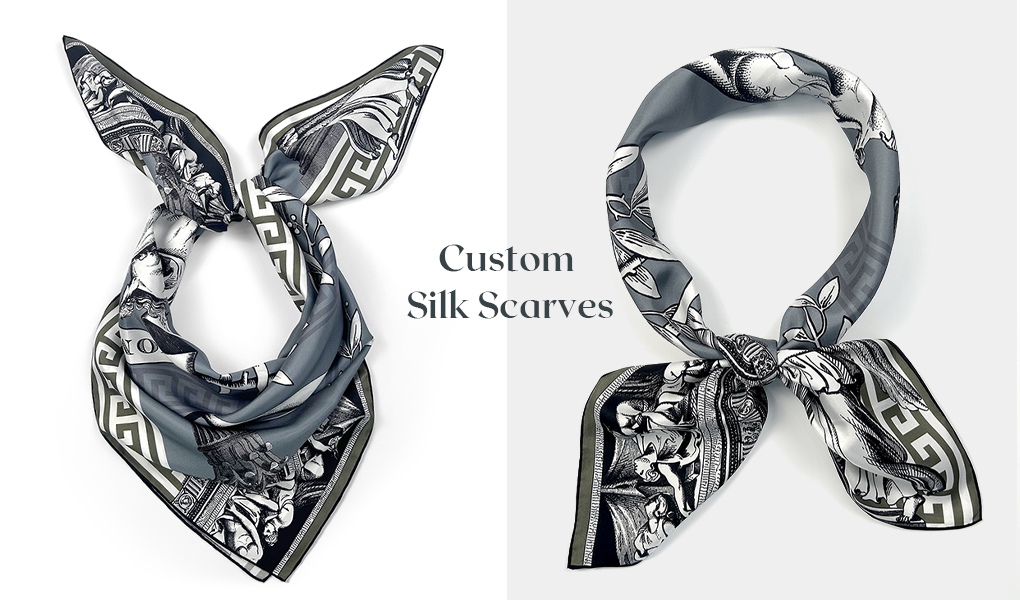 silk scarf for museum gifts