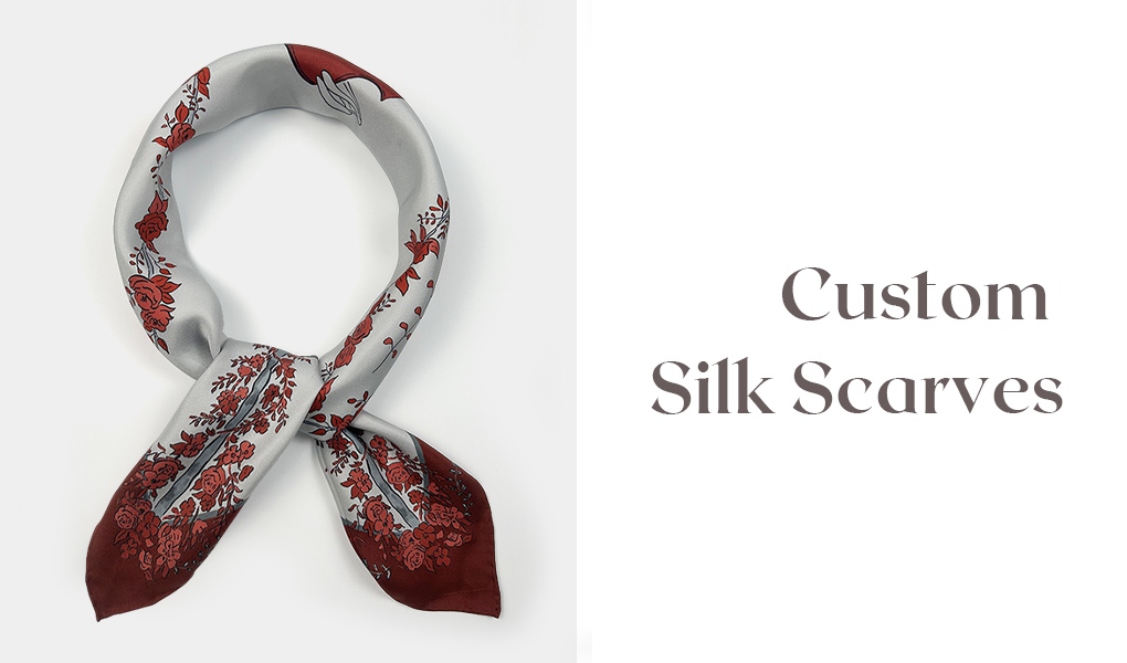 custom silk scarves