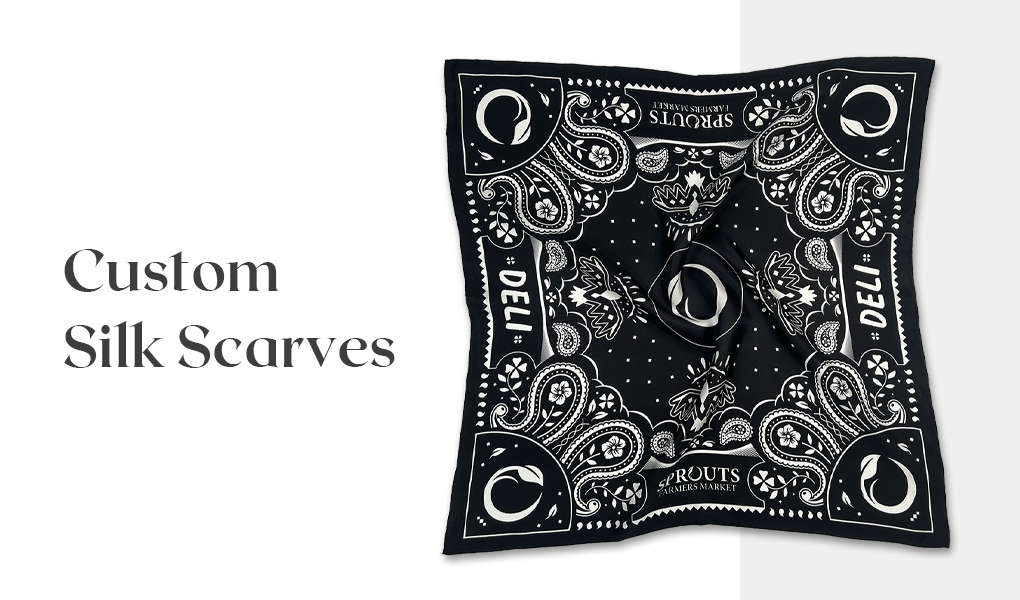 silk scarves for niche fashion brands