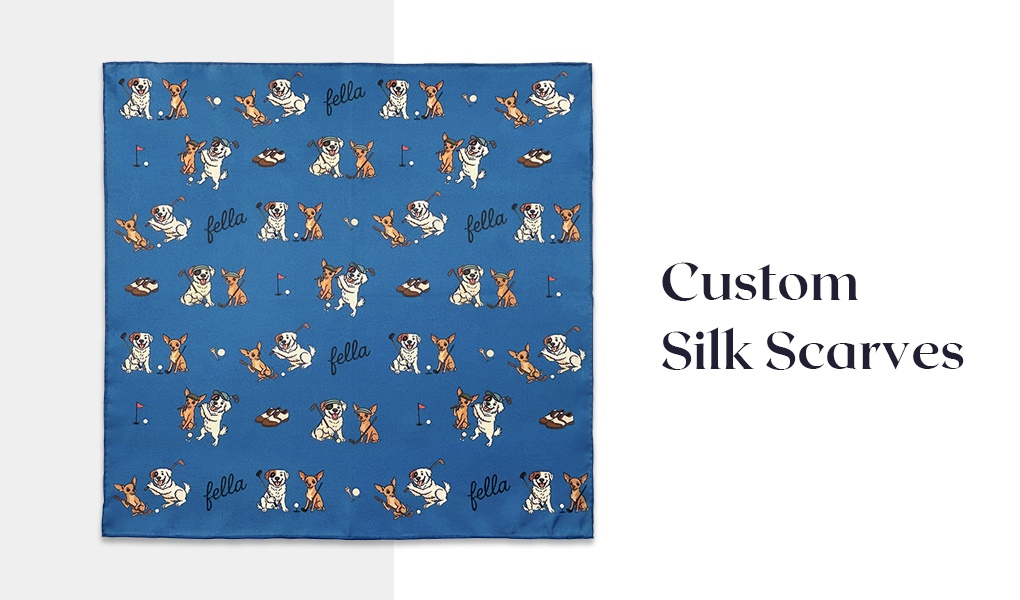 silk scarves and golf club