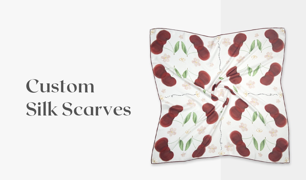 custom silk scarves