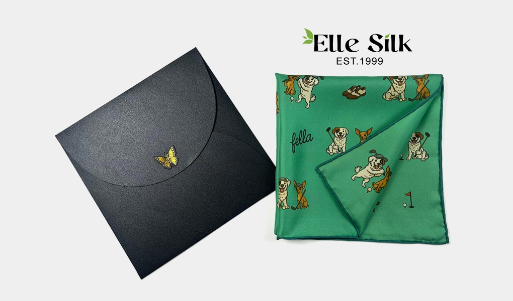 custom silk scarves