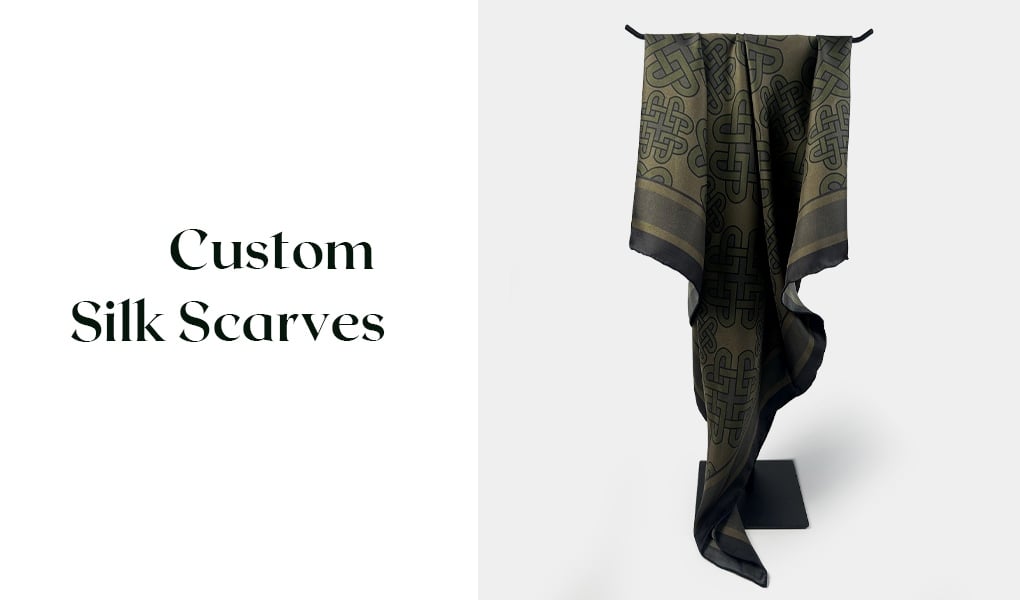 silk scarves corporate brand
