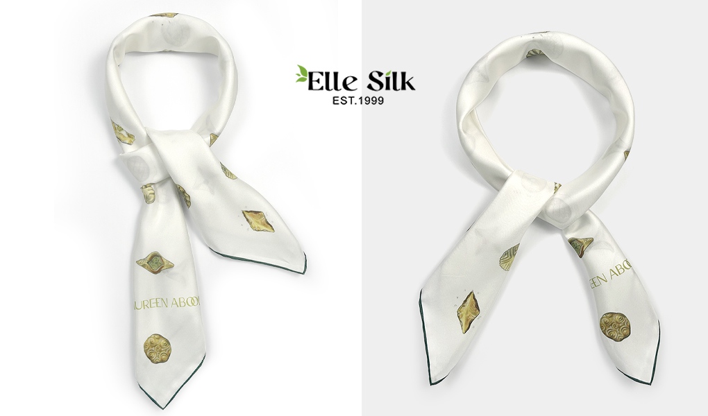 custom silk scarves digital printing