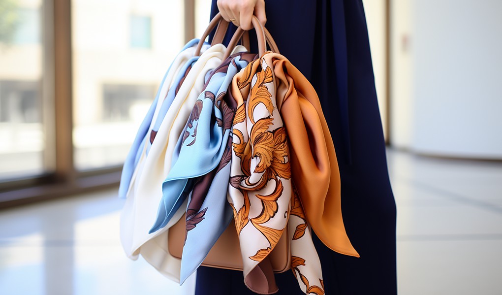 transform creativity into silk scarves
