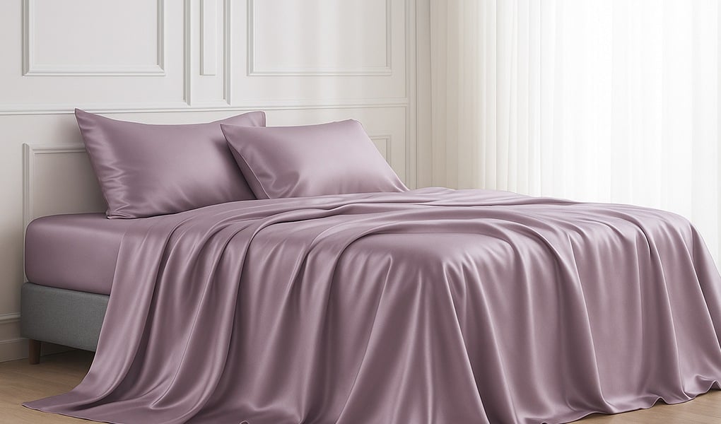 silk sheets are cooler than cotton