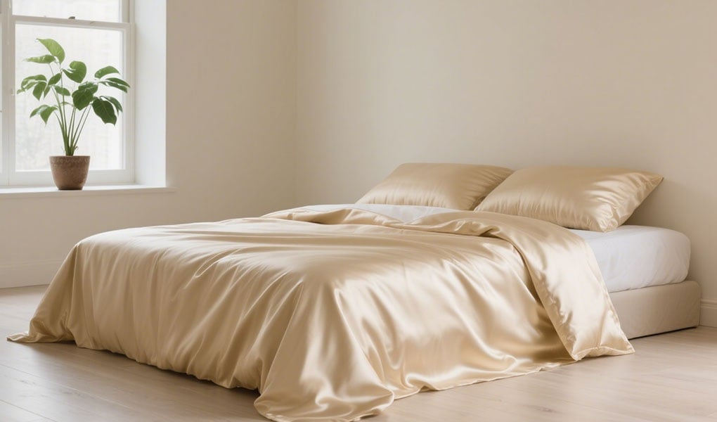silk sheets washing frequency
