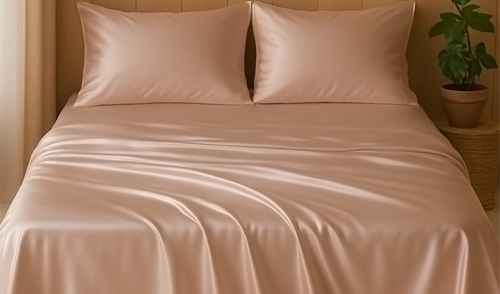 buy new silk sheets