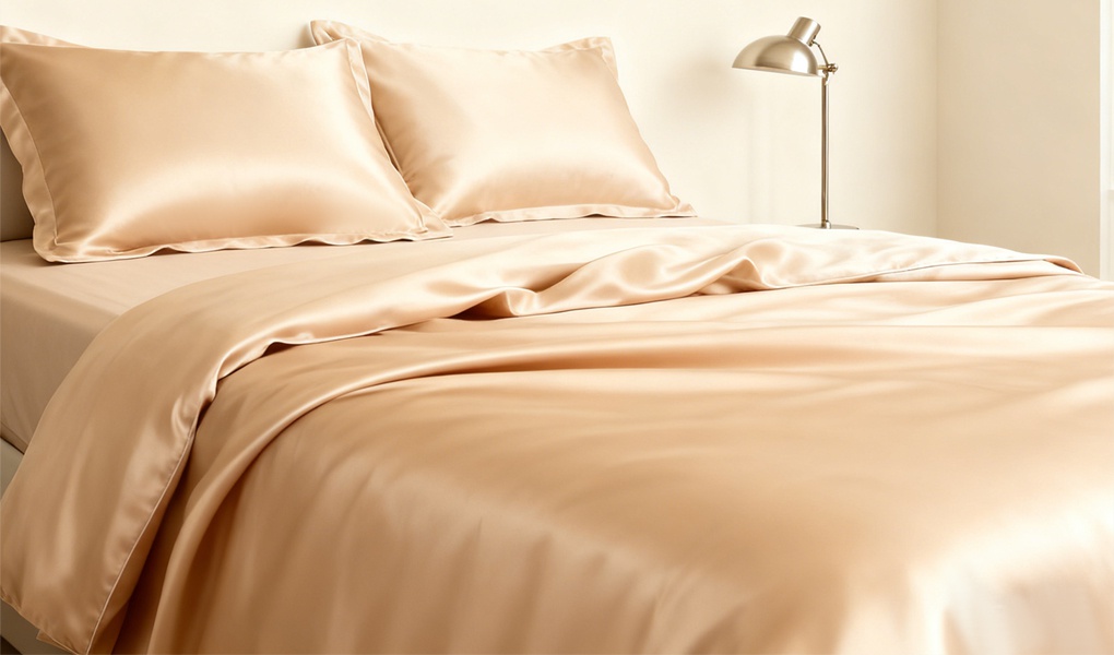 silk sheets or satin sheets