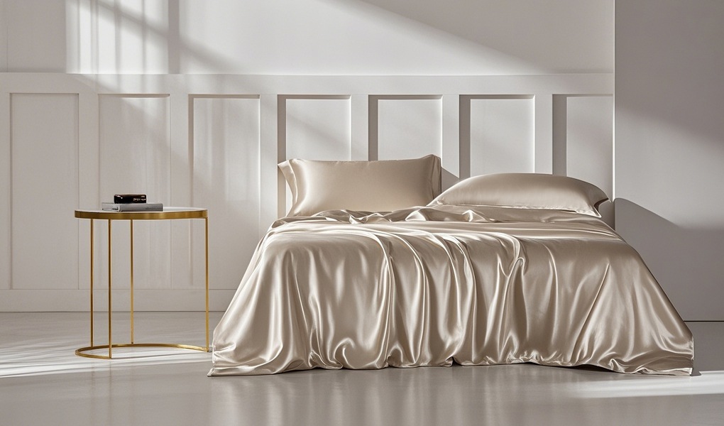 silk sheets sheen vs satin sheets shimmer