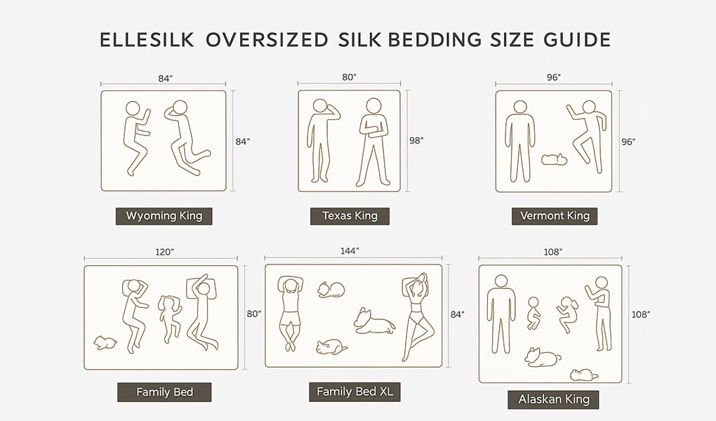 silk sheets for oversized mattress