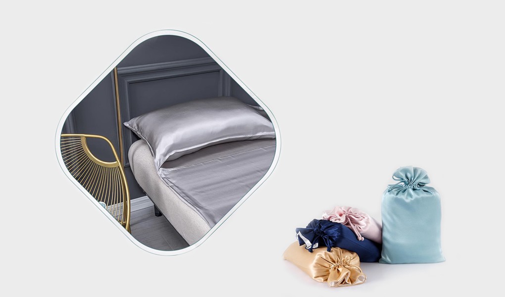 pure silk lingerie bags for hotel