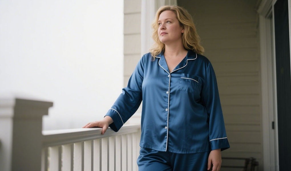 silk sleepwear body type and sizing tips