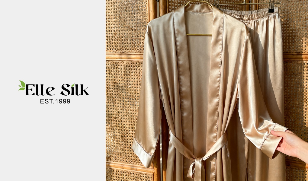 silk sleepwear for travel