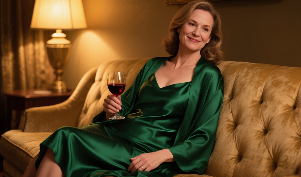 women silk sleepwear