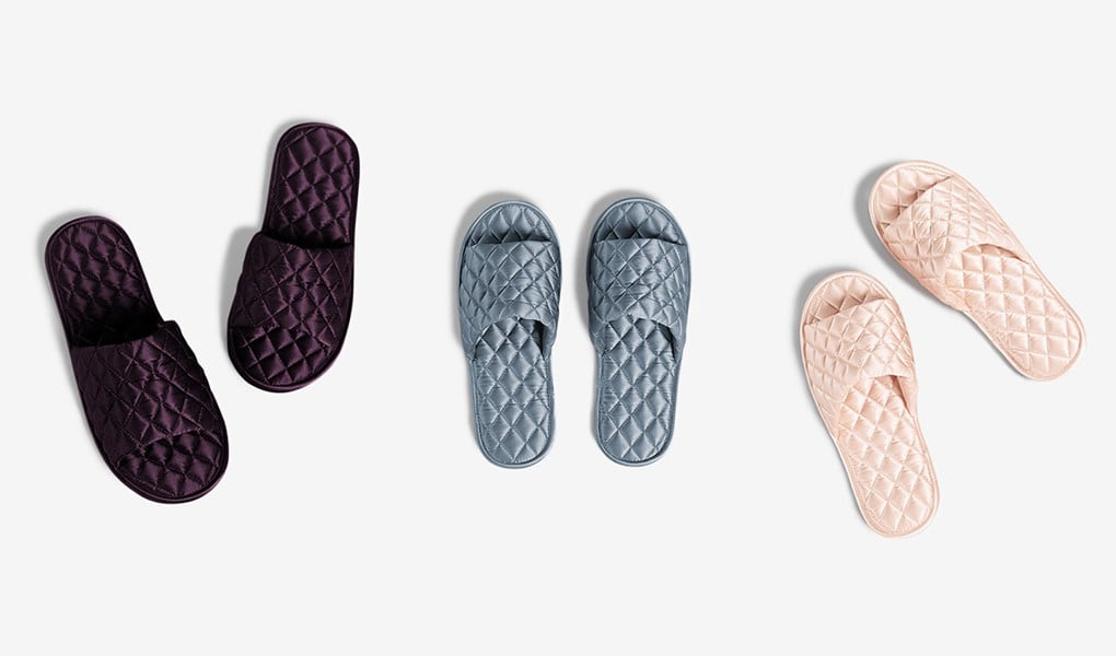 silk slippers to pamper your feet
