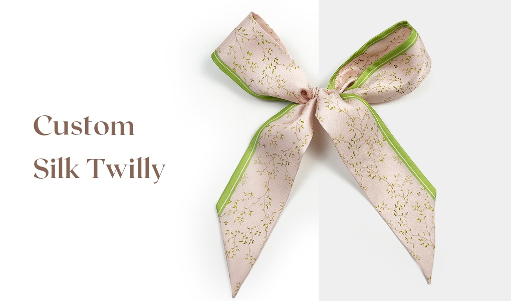 custom silk twilly