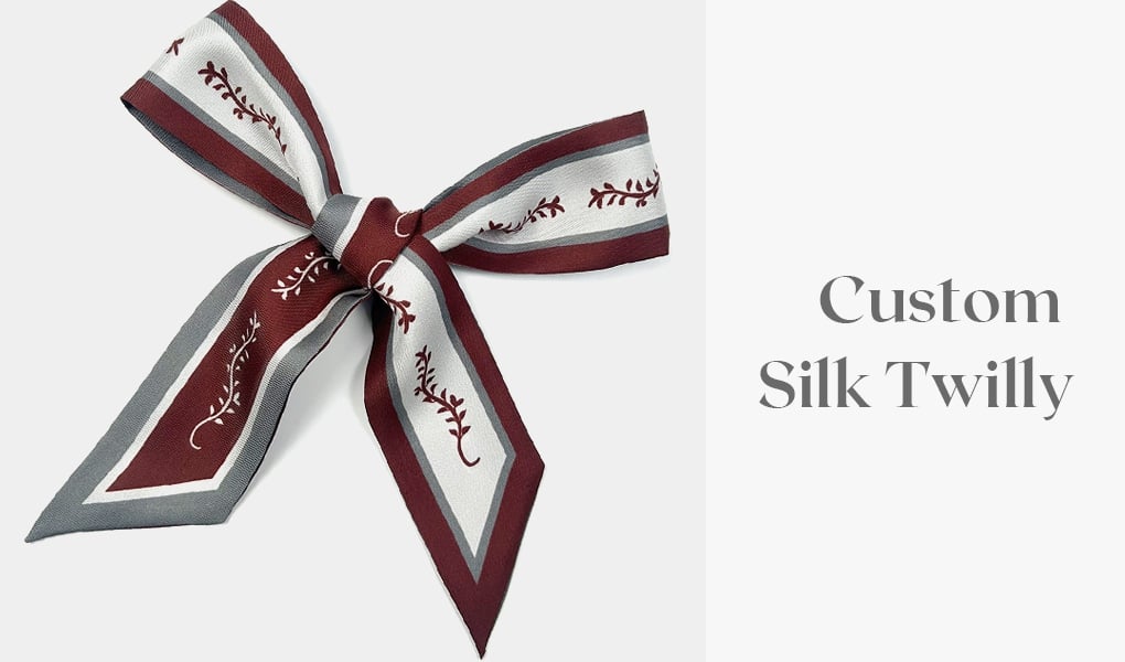 custom silk twilly momme difference