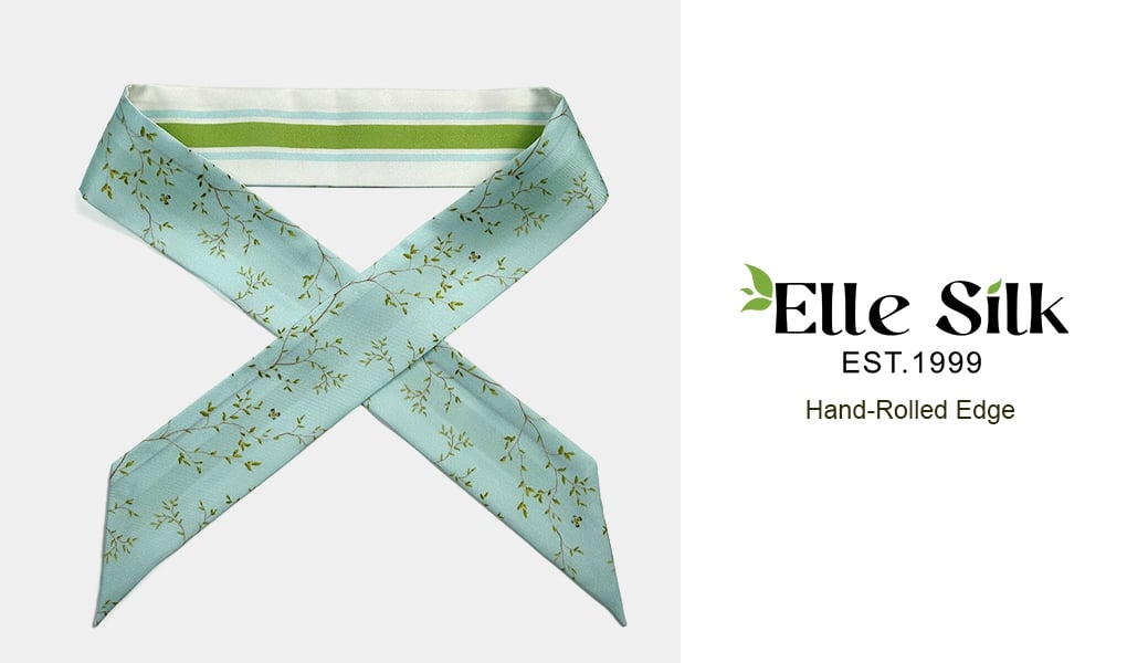 custom silk twilly