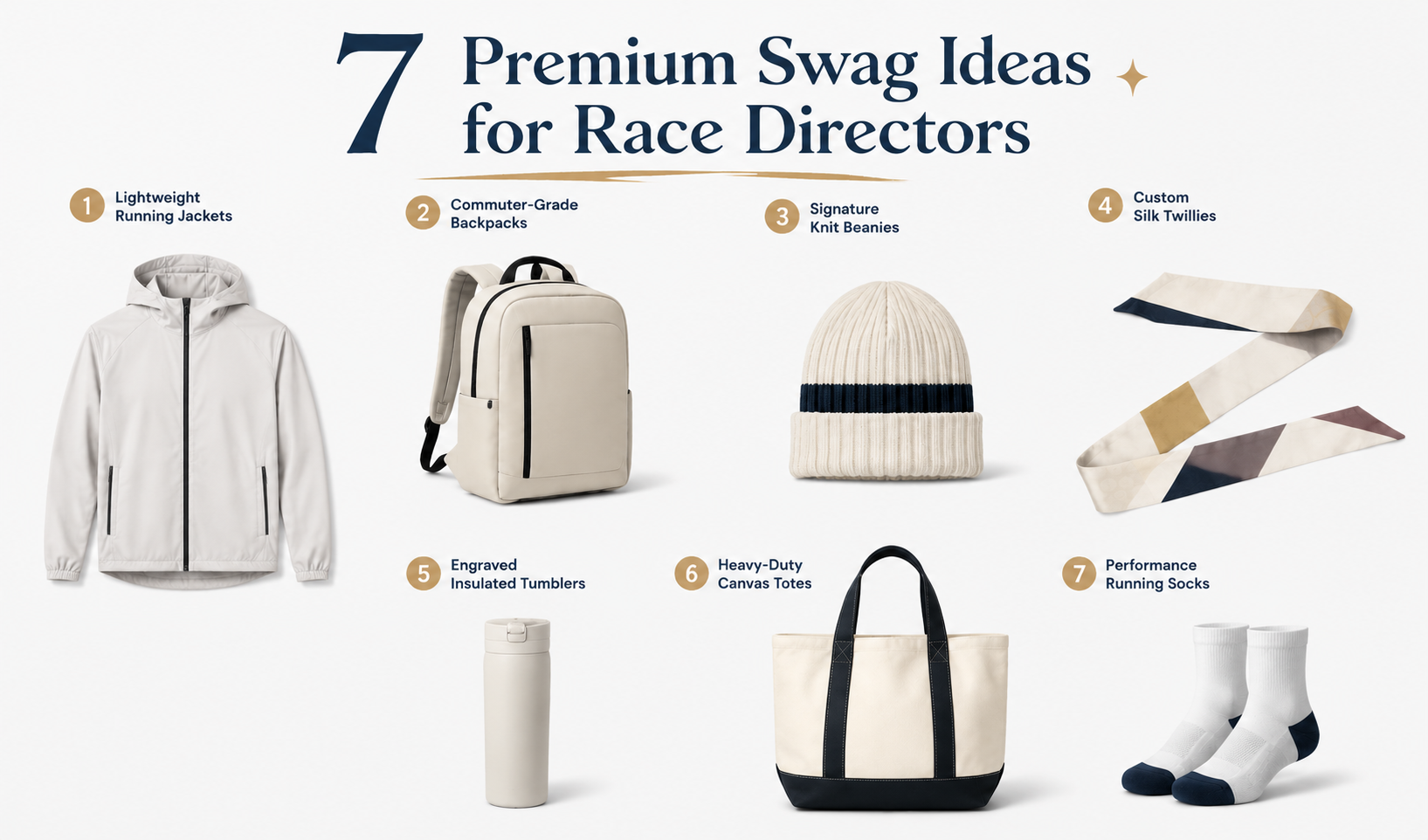 7 premium swag ideas for race directors