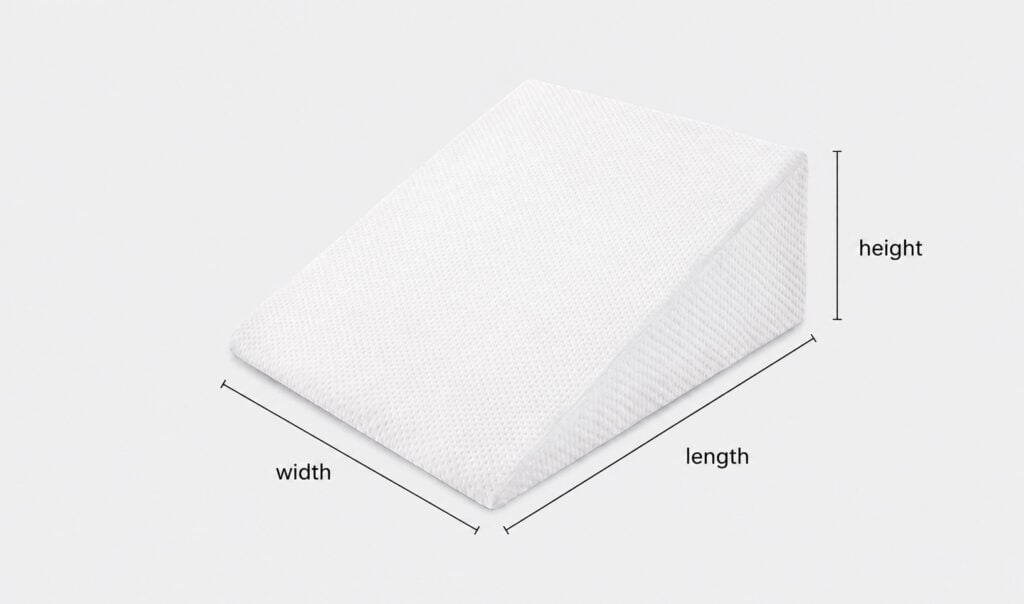 silk wedge pillowcase