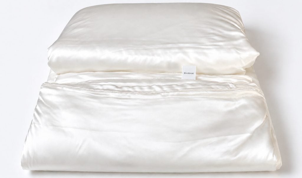 custom silk duvets