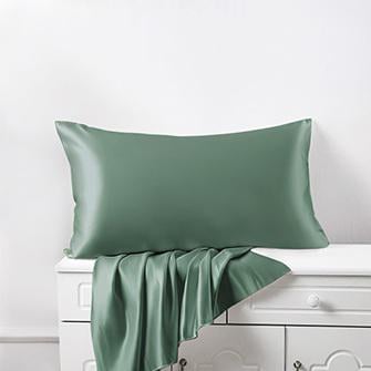 silk pillowcase_celadon green 