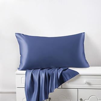 housewife silk pillowcases_dark blue