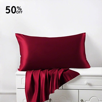 silk pillowcases_claret color