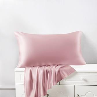 housewife silk pillowcase (premium)_suede rose