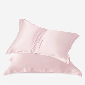 silk pillowcase_baby pink