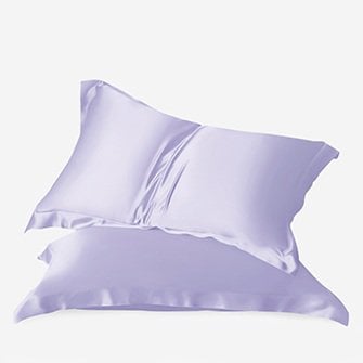 oxford silk pillowcases_lavender blue