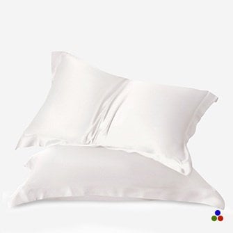 oxford silk pillowcases_silver