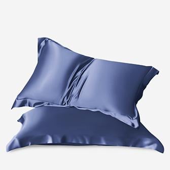 oxford silk pillowcases_dark blue