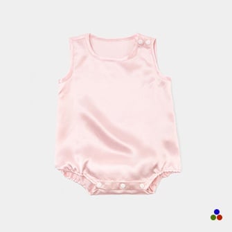 soft silk baby bodysuit