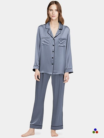 Silk Pajamas, 100% Silk Pajama Sets | Elle Silk
