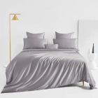 silk bedding sets_silver
