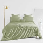 25mm silk bed linen_sage green color