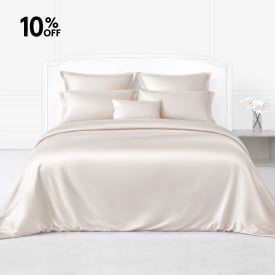 silk bed linen_light beige