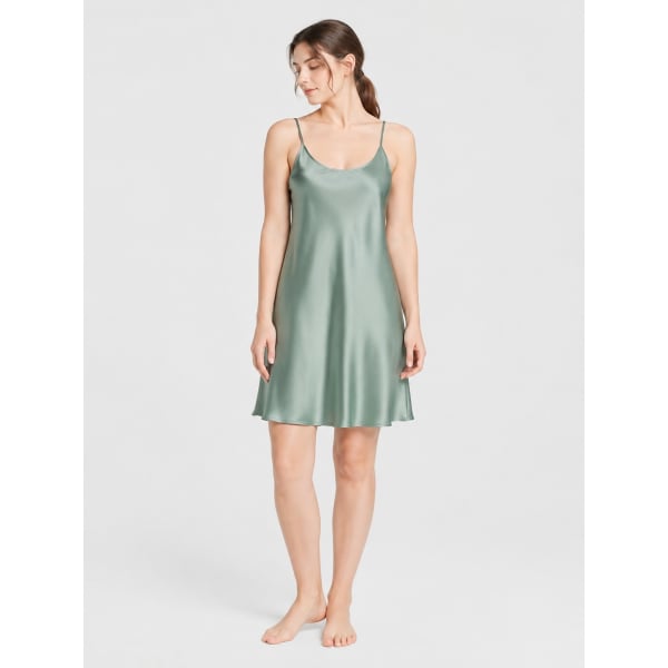 Silk Short Slip, 100% Silk Nightdress