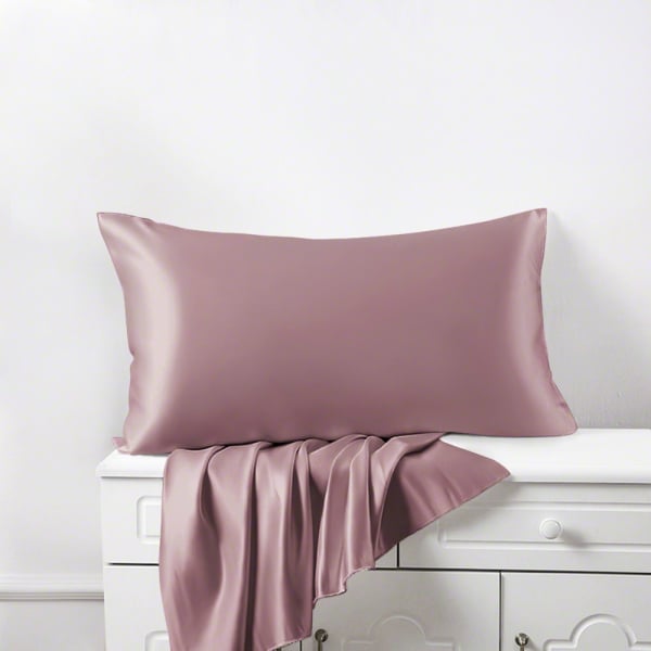 Pure Silk Pillow Case Pillowcase Cover Housewife Standard Bed Home Decor 51x76cm 
