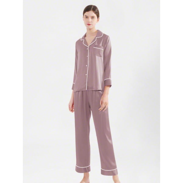 Pure Silk Pajama Set, Classic Women's Silk Pajamas